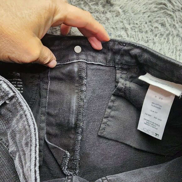 Joe's Jeans Womens 26 The Milla Black Stretch High Rise Straight Ankle *GUC* - Picture 10 of 16